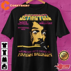 Jethro Tull Classic British Rock Band Shirt 70s Classic Rock Tee