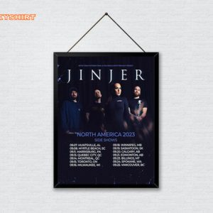 Jinjer Announce North American Tour 2023 Wall Art Poster