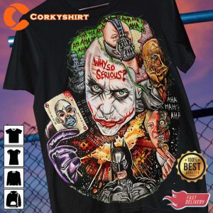 Joker Characters Street Wear Bundles Graphic Designed T-shirt