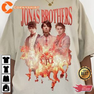 Jonas Brothers Heavy Metal Fans Must Have T-Shirt