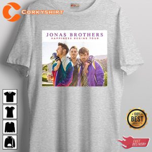 Jonas Brothers Tour Gift Ideas Happiness Begins T-Shirt