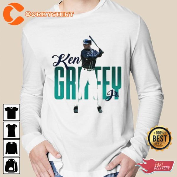 Ken Griffey Jr Seattle Mariners Baseball T-Shirt