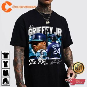 Ken Griffey Jr The Kid 24 Baseball Trending Unisex T-Shirt