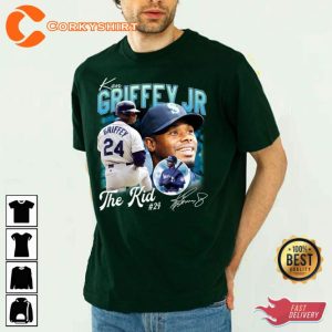 Ken Griffey Jr The Kid Baseball Fans Gift Unisex T-Shirt