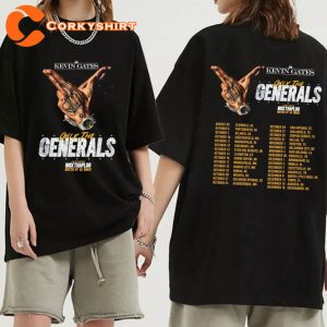Kevin Gates Only The Generals 2023 Concert Fan T-Shirt