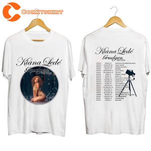 Kiana Lede The Grudges Tour 2023 Concert T-Shirt For Fan