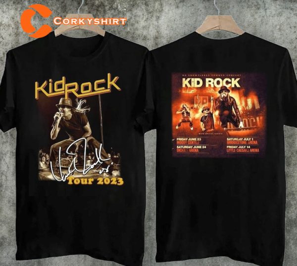 Kid Rock World Tour 2023 Music T-Shirt