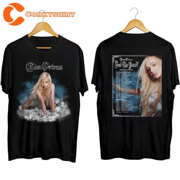 Kim Petras 2023 World Tour Feed the Beast Concert T-Shirt