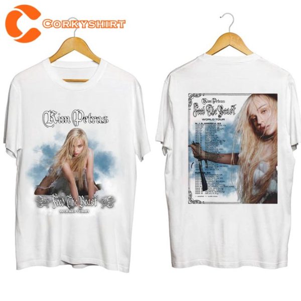 Kim Petras 2023 World Tour Feed the Beast Concert T-Shirt