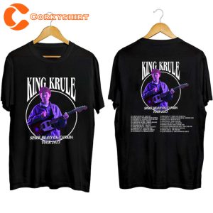 King Krule 2023 Space Heavy US Canada Tour Fan T-Shirt