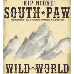 Kip Moore Cowboy Western Theme South Paw Music Wall Decor Poster