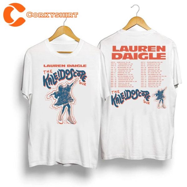 Lauren Daigle 2023 Tour Thank God I Do Concert Gift For Fan T-Shirt