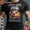 Lebron James 20 Years 2003 2023 Champions The Memories T-Shirt