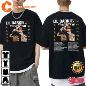 Lil Darkie Tour 2023 Rap Tours The Usa T-shirt