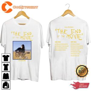 Lizzy McAlpine The End Of The Movie EU Tour 2023 Concert T-Shirt