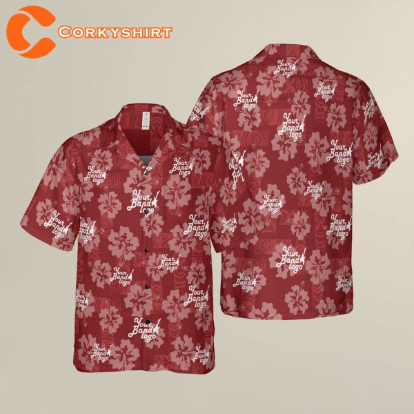 Logo Rock Band Hawaiian Shirt