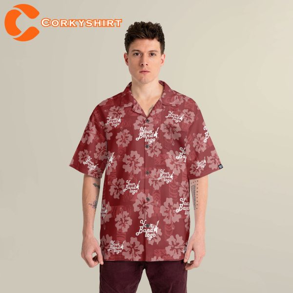 Logo Rock Band Hawaiian Shirt