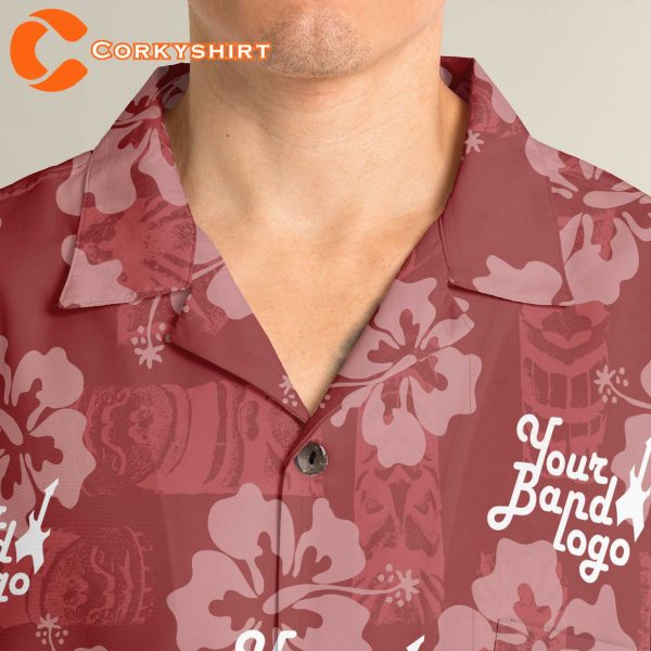 Logo Rock Band Hawaiian Shirt