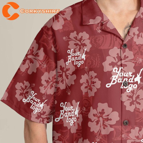 Logo Rock Band Hawaiian Shirt