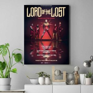 Lord Of The Lost Tour 2023 Gift For Fan Wall Art Poster