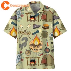 Love Camping Hawaiian Shirt For Men