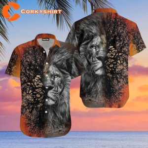 Love Lion King Hawaiian Shirt