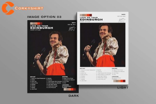 Love On Tour 2023 Custom Poster Perfect Keepsake for Harry Styles Fans