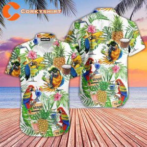Love Parrot Hawaiian Shirt For Men