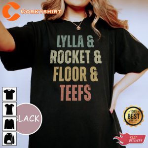 Lylla & Teefs Floor Rocket Unisex T-Shirt