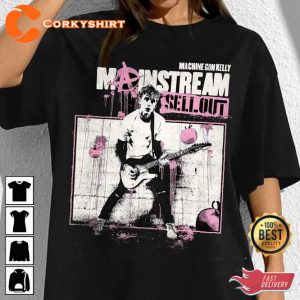 Machine Gun Kelly Mainstream Sell Out Mgk Punk T-Shirt