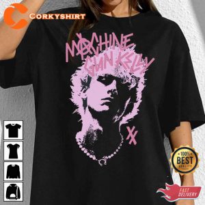 Machine Gun Kelly Mgk Pearl Necklace Streetstyle T-Shirt