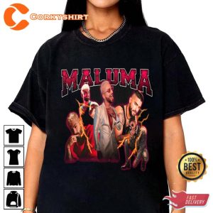 Maluma Reggaeton Trap Music Gift For Fan T-Shirt
