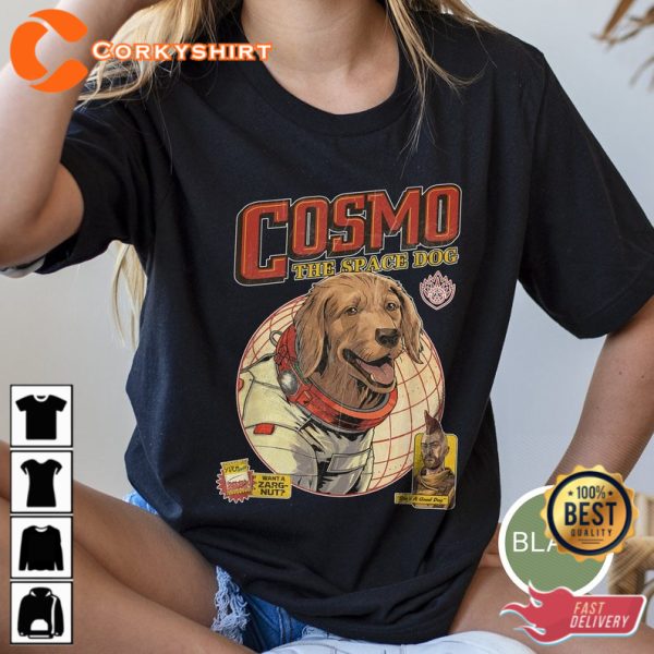 Marvel Movie Cosmo The Space Dog T-Shirt