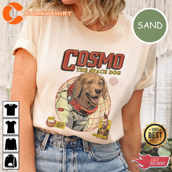 Marvel Movie Cosmo The Space Dog T-Shirt