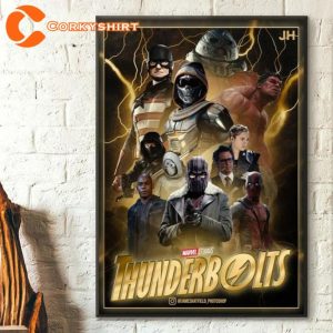 Marvel Thunderbolts 2024 Movie Wall Art Poster
