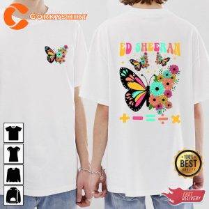 Mathematics Tour 2023 Butterfly Edition Perfect Sheerios Gift Concerts T-Shirt