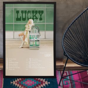 Megan Moroney Lucky  Album Cover Poster