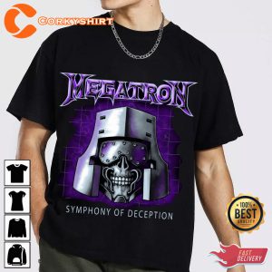 Megatron Megadeth Symphony of Deception Heavy Metal Turbo T-Shirt
