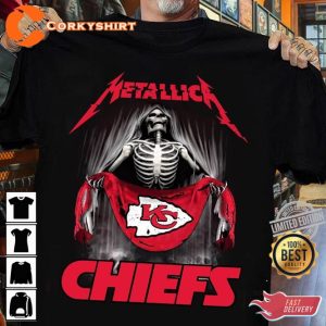 Metallica KC Chiefs Unisex T-Shirt
