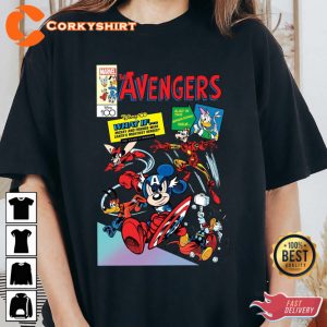 Mickey Mouse and Friends M4rvel Avengers T-Shirt