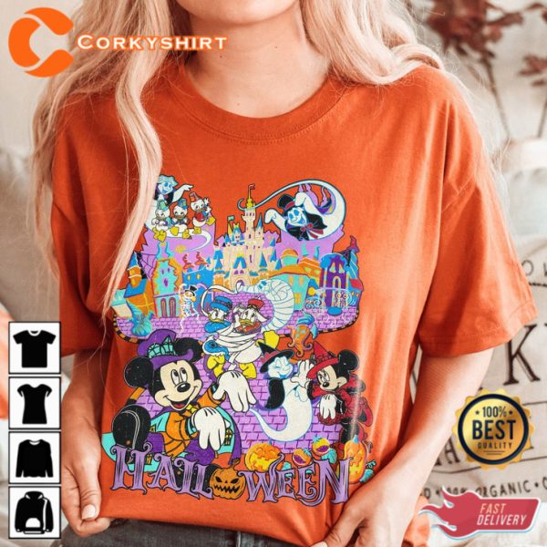 Mickey and Friends Boo Movie Halloween T-Shirt