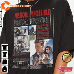 Mission Impossible Dead Reckoning See You AtTthe Movies T-Shirt