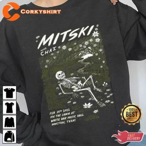Mitski Concert Pop Fans Rock Concert T-Shirt