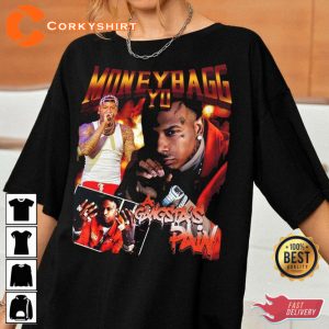 Moneybagg Yo Concert Collection Album Art T-Shirt