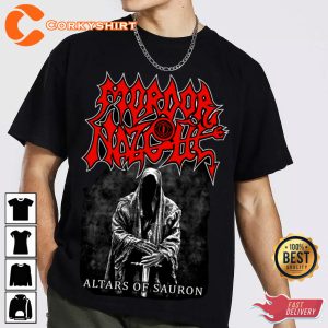 Mordor Nazgul Morbid Angel Heavy Metal Inspired T-Shirt