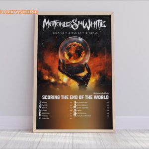 Motionless In White Scoring The End Of The World Album Cover Poster