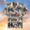 Motorcycles On Routehawaiian  Vintage Shirt