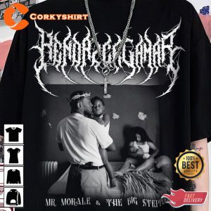 Mr Morale n the Big Steppers Kendrick Lamar Black Metal T-Shirt