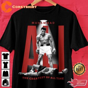 Muhammad Ali Greatest Boxer of All Time Shirt Great Gift for Boxing Fans