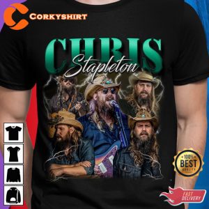 Music Lover Country Song Vintage Inspired Raise On Chris Stapleton T-Shirt